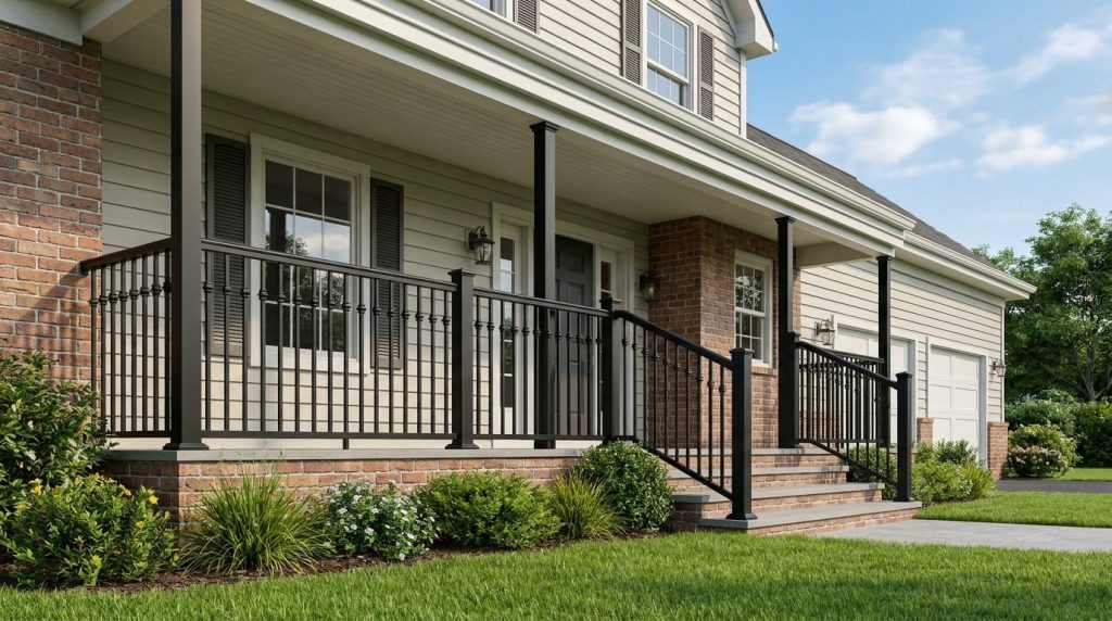 Railings installed by Best Gate & Fence in New Jersey